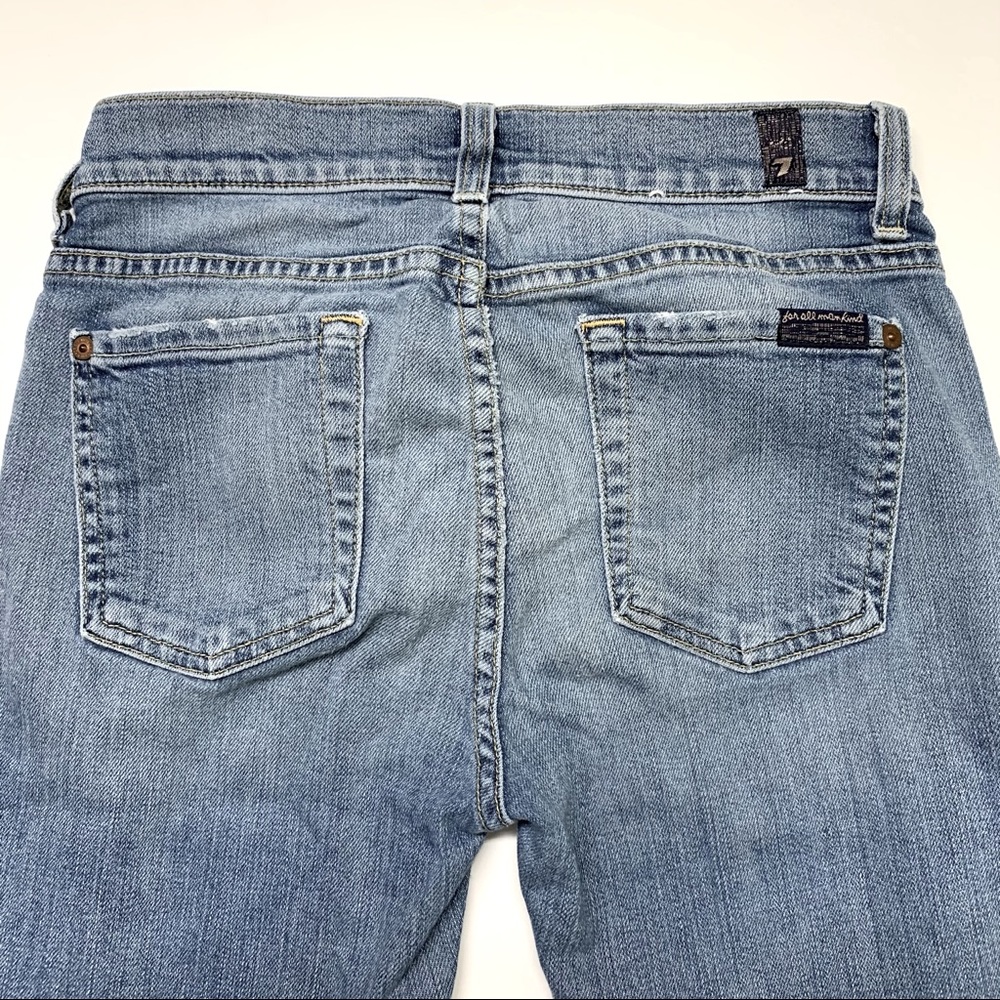 7 for all mankind the skinny crop & roll - Picture 3 of 6
